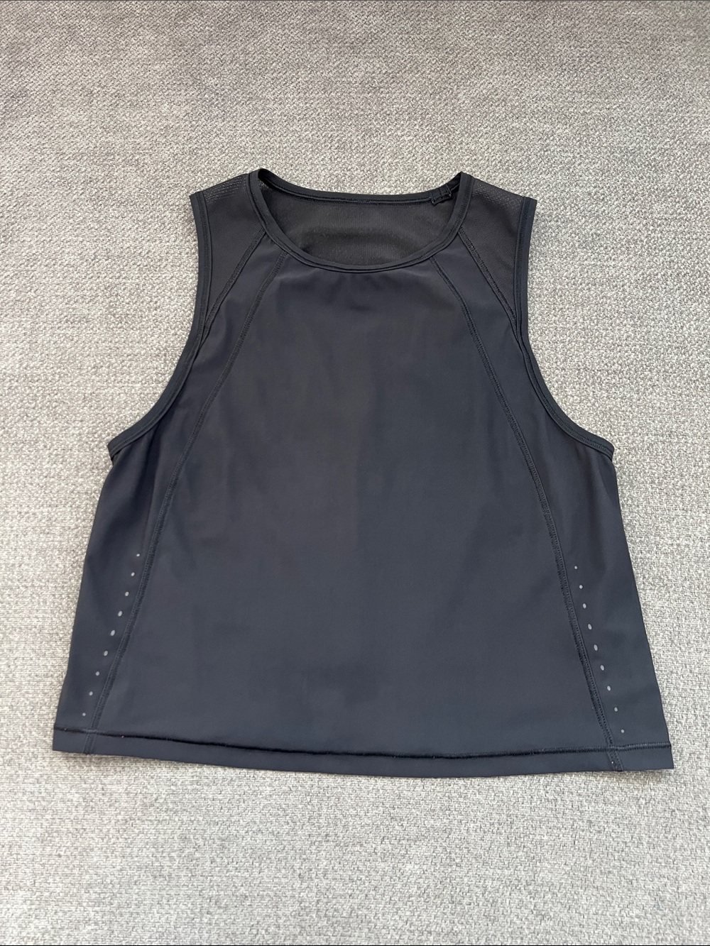 lululemon athletica Black Athletic Tank Top
